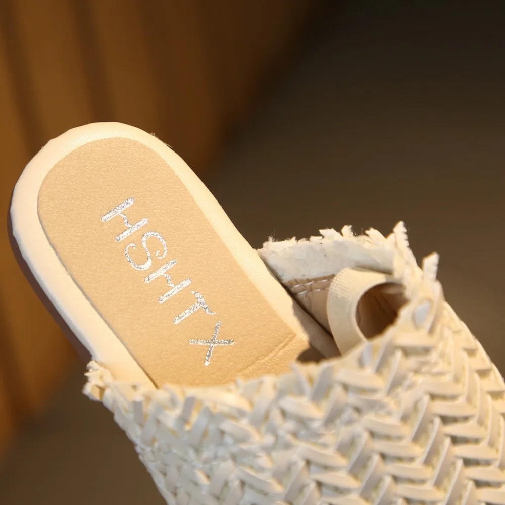 2019 girls retro woven sandals shoes princess shoes sandals sandals slippers summer sandals for girls kids shoes+male 40J23 (14)