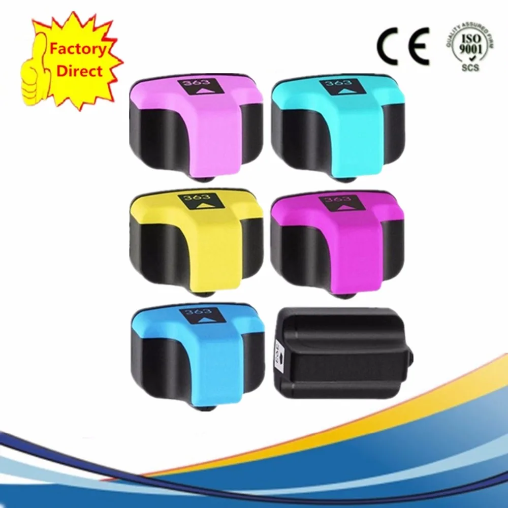 Ink Cartridge Replacement For HP363 XL 363XL PhotoSmart C7183 C7185 C7186 C7188 C7250 C7275 C7280 C7283 Inkjet | Компьютеры и офис