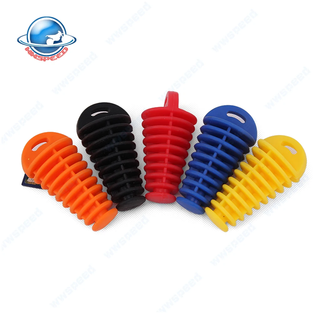 

Muffler Exhaust Wash Plug Motorcycle Dirt Bike 2/4 Stroke ATV QUAD Exhaust Silencer Wash Plug Kit 7 Colcors High Quality