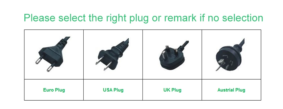 Plug selection 