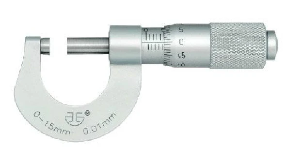 Качественные товары миниатюрный внешний микрометр 0-15 мм 0-0,6 дюймов 0,01 мм мини-микрометр