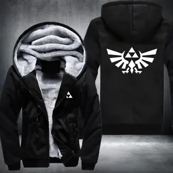 

Anime Hoodie Brand Clothing 2019 Spring Winter Warm Mens Jackets Sweatshirt Zip Up Hoodies Men's Tracksuits