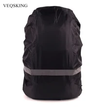 Housse étanche à la poussière réglable avec bande réfléchissante pour sac 15L-80L sac de randonnée en plein air sac à dos de cyclisme housse de pluie(China)