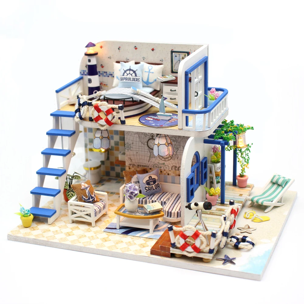 miniature beach house kit