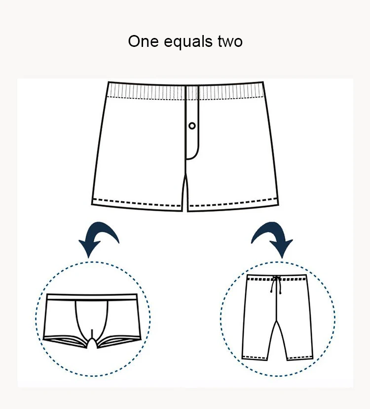 New Mens Underwear Boxers Shorts Casual Cotton Sleep Underpants High Quality Brands Plaid Loose Comfortable Homewear Panties mens boxers with pouch