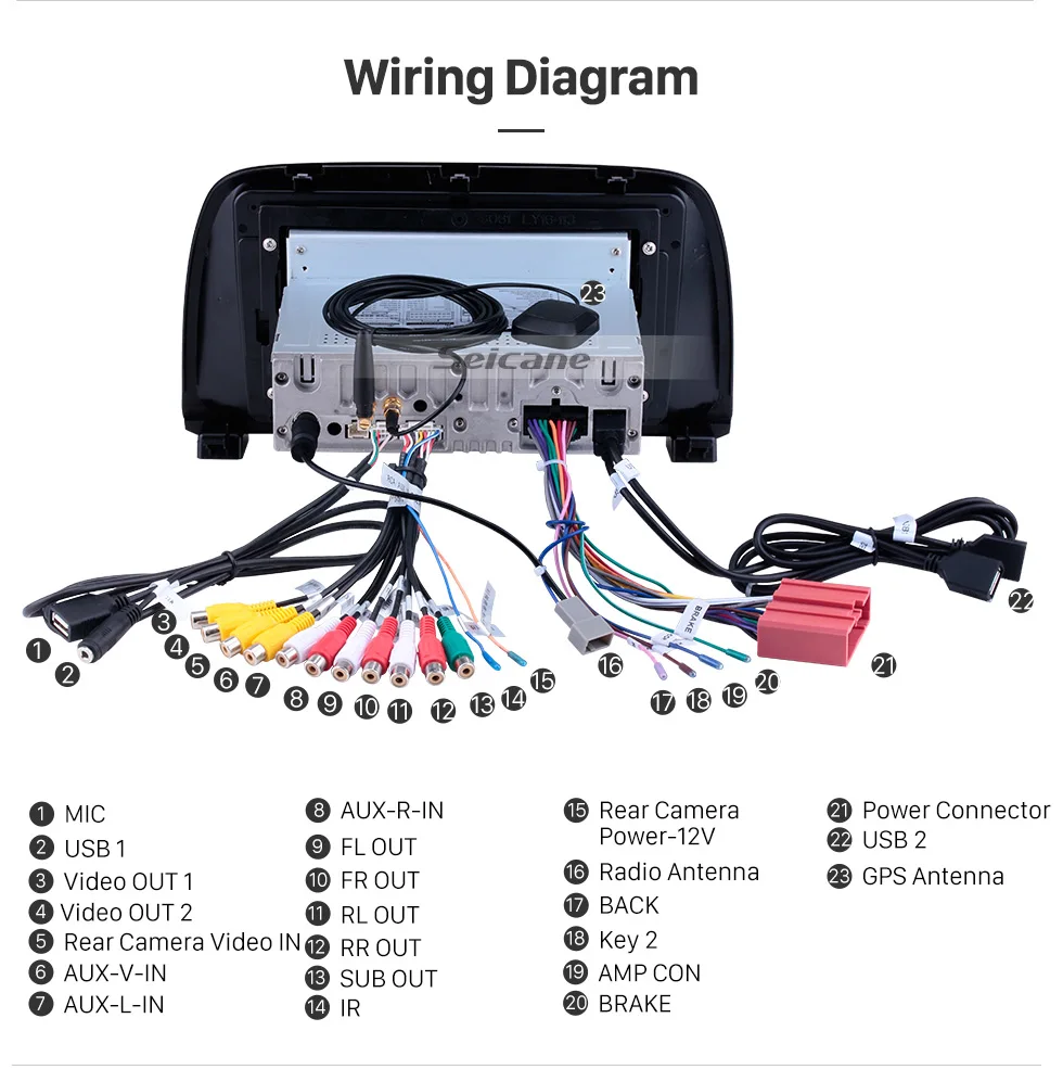 Best Seicane Android 8.1/8.0 Car Multimedia Player for 2012-2014 2015 Mazda CX-5 GPS Navi Radio Support WIFI OBD2 Mirror Link DVR FM 24 Best Seicane Android 8.1/8.0 Car Multimedia Player for 2012-2014 2015 Mazda CX-5 GPS Navi Radio Support WIFI OBD2 Mirror Link DVR FM 24