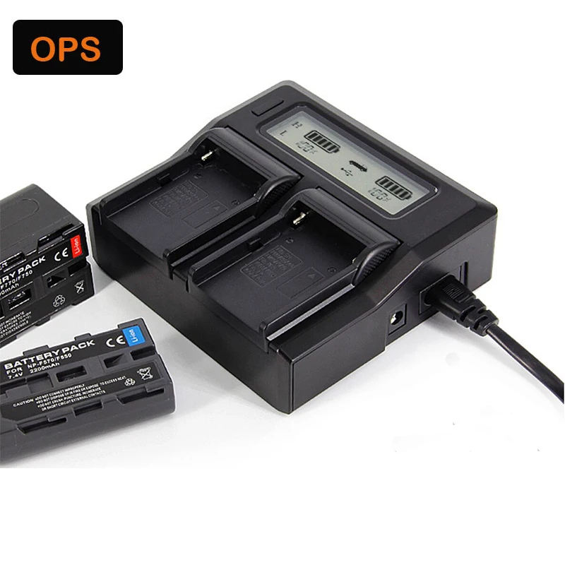 

New LP-E6 LPE6 LP E6 LCD Dual Battery Charger for Canon EOS 5D Mark iii 5D Mark ii 6D 60D 7D 70D