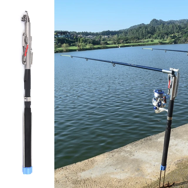 2018 New 2.1m 2.4m 2.7m 3.0m Automatic Fishing Rod (Without Reel) Adjustable Telescopic Rod Anti