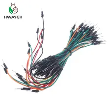 65 шт. макетные соединительные кабели ForJump код провода комплект макетные провода для arduino