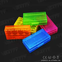 Высокое качество Прозрачный жесткий Пластик 18650 Батарея коробка для хранения CR123A 16340 Батарея Чехол Держатель Цвет разные цвета (10 шт.)