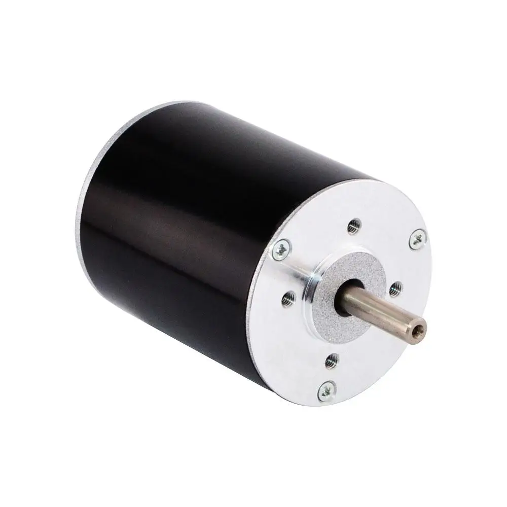 

DC 12V 3000RPM DC Motor 0.048Nm 15W 1.9A Round diameter 42x53mm Brushless DC Motor for Electric DIY Motors