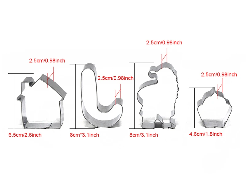 Форма для Рождественской Выпечки, подарок, нержавеющая сталь, набор для печенья, силиконовая Скалка, коврик для выпечки, сделай сам, форма для печенья, кондитерские инструменты для выпечки