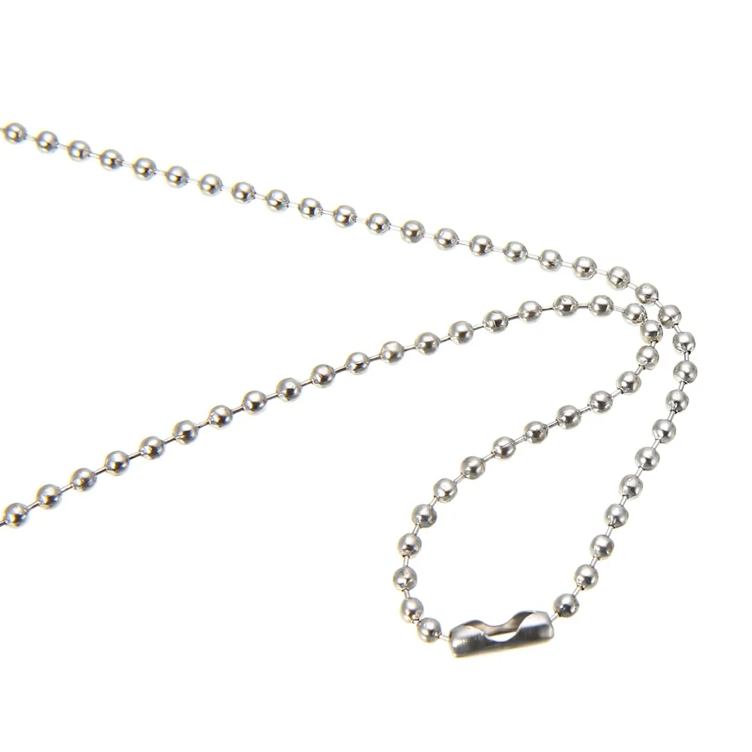 Vintage Prayer Loop Cross Pendant Necklace Shellhard Punk Stainless Steel Men Chain Necklace Femme Bijoux For Women Jewelry