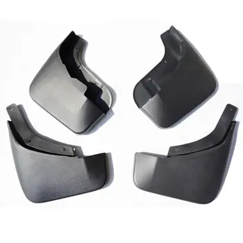 

BBQ@FUKA High Grade Semi-Rigid ABS Plastic Front Rear Splash Guard Mudguard MudFlaps Mud Flap Fender Fit For Audi Q7 07-15