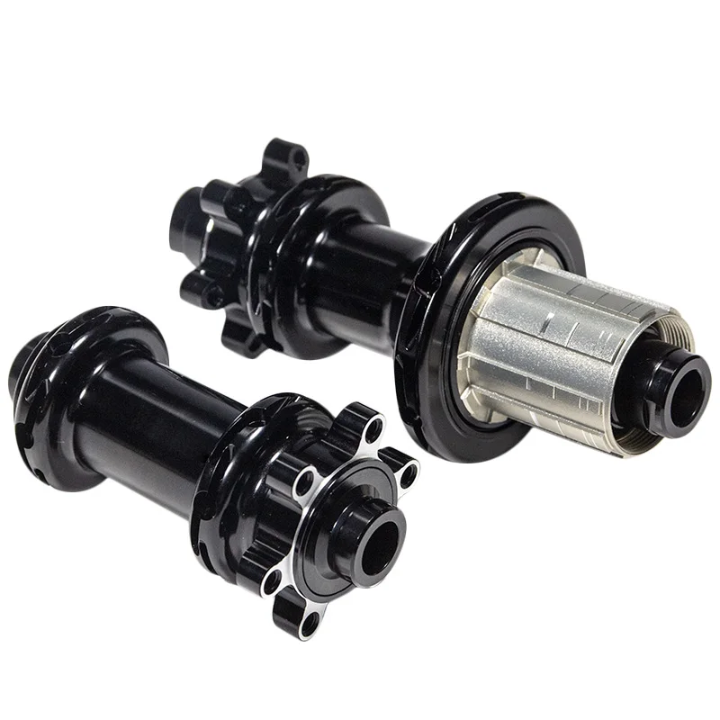 

Hot sale Super Light Ceramic Bearing Powerway CX32 Disc brake Bicycle wheel road bike Hubs with six wheel hub bolt nut 24 hole