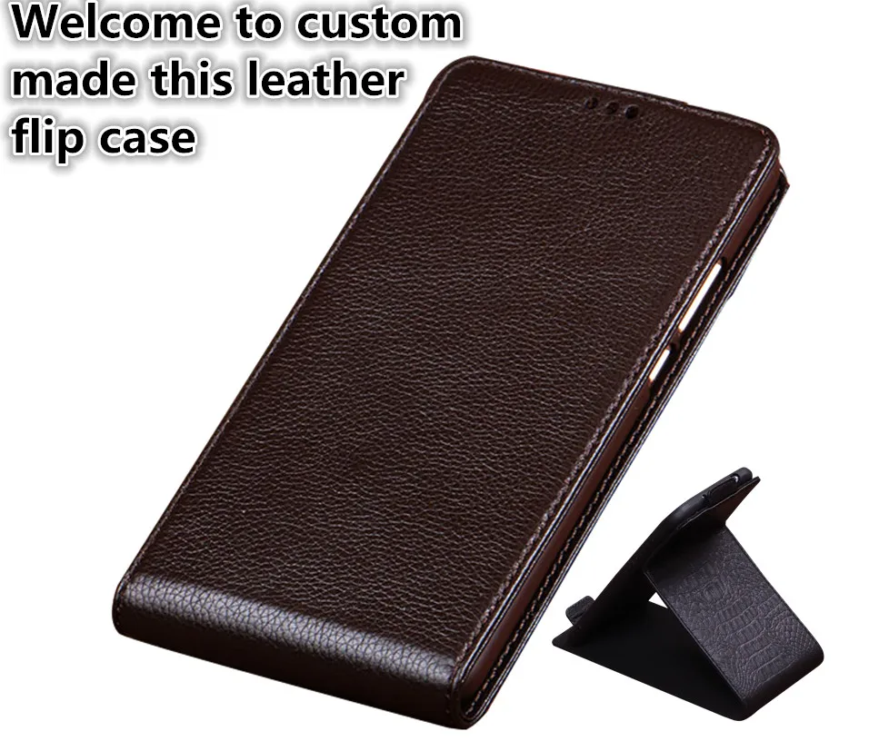 

RL05 Genuine Leather Vertical Flip Case For Asus Zenfone 2 Laser ZE601KL Vertical Phone Up And Down Cover Free Shipping