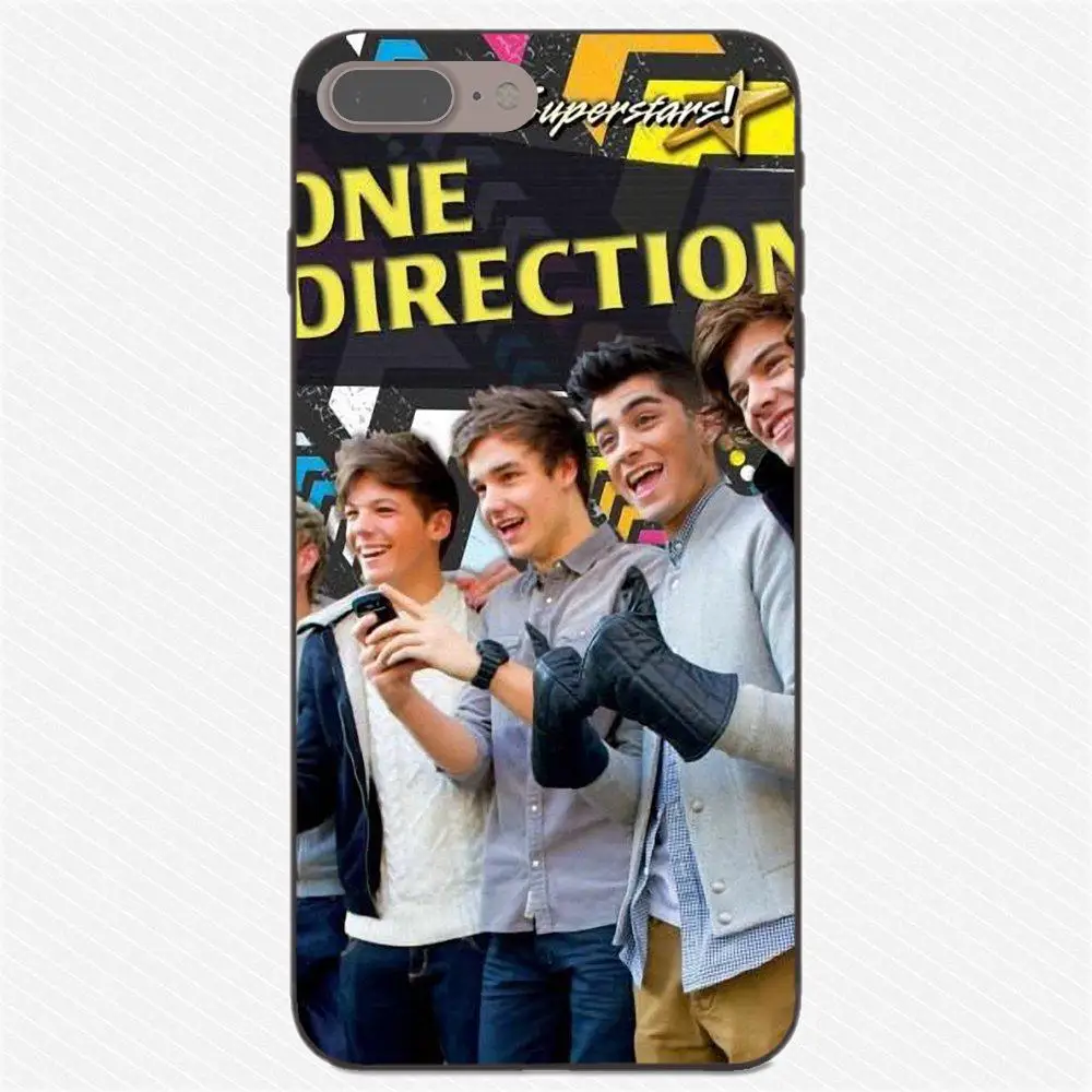 Для Samsung Galaxy A3 A5 A6 A6s A7 A8 A9 Star Plus 2016 2017 2018 мягкий крутой лучший чехол One Direction