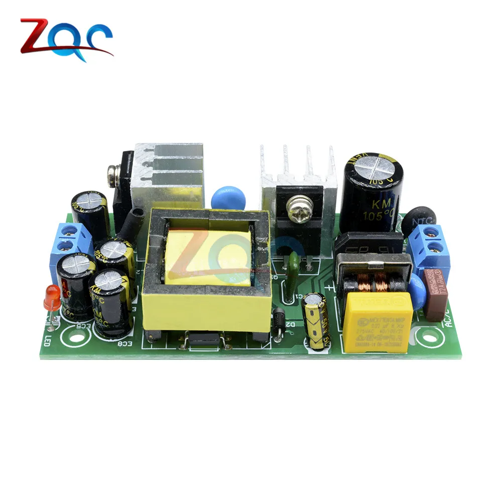 AC-DC 2000mA 12V 2A импульсный модуль питания двойной выход AC110V/220 V DC12V изолированный блок питания понижающий преобразователь Переключатель для Arduino