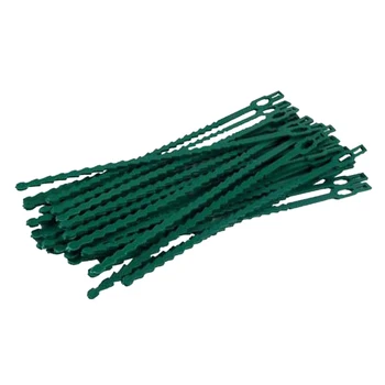 

30/50PCS Adjustable Garden Bonsai Twist Wire String Tie Plant Support Strap,Portable Multi-function