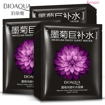 

10Pcs Bioaqua Beauty Essence Facial Mask Deep Moisture Mask Face Whitening Hydrating Giant Water Face Care Mexican Daisy Mask