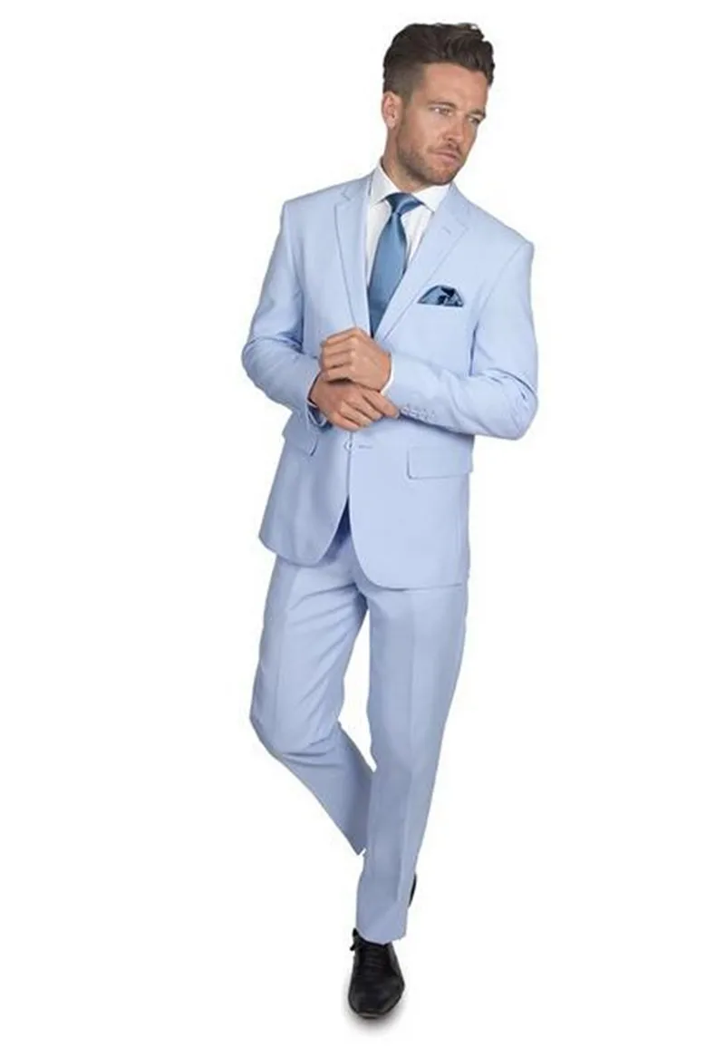 Blue Light Suit Dress Yy