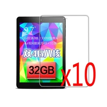 10x Плёнки+ 10x чистой тканью, анти-ослепленная матовая Экран Защитная матовая защитная пленка защита для куб T9 9," 9,7 inch планшет
