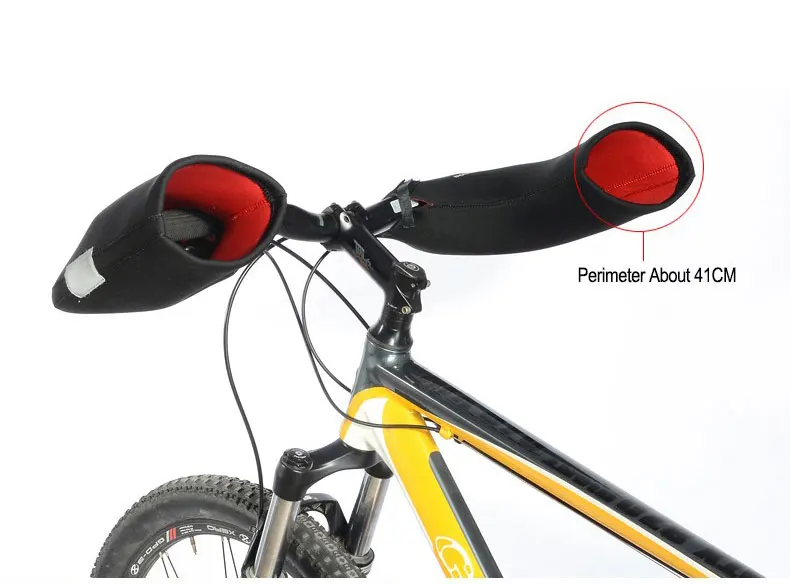 RockBros Winter Mountain Cycling Gloves Road Bike Handlebar Mittens Mitts Warmer