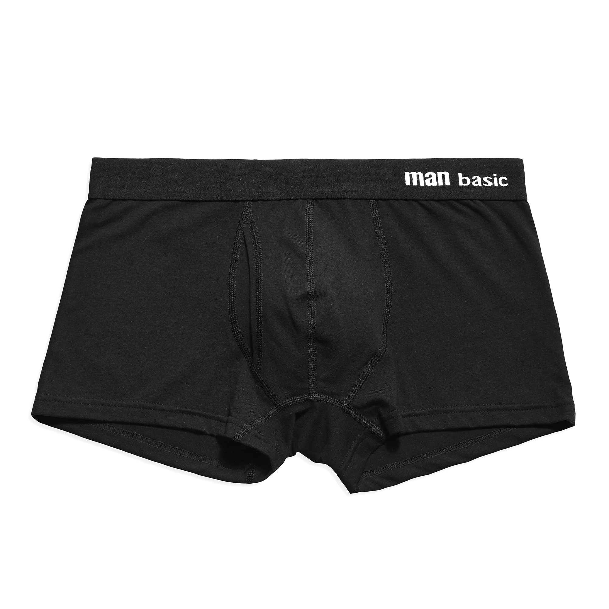 Cotton Mens Underwear Boxers Open Front Panties for Men Man Boxer Underwear Cuaces Calzoncillos - Цвет: Black