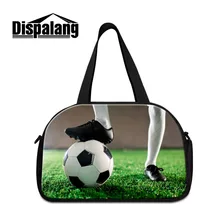 Dispalang Красивая Женская дорожная сумка через плечо с раздельным пространством для обуви sac de Sportl Новая мужская Gymbag 3D Soccerly