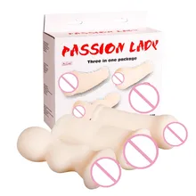 2015 New arrivels Lifelike Vaginal Mouth Oral sex Ass masturbations Men masturbator vibrator, pussy sex doll,sex toys for men