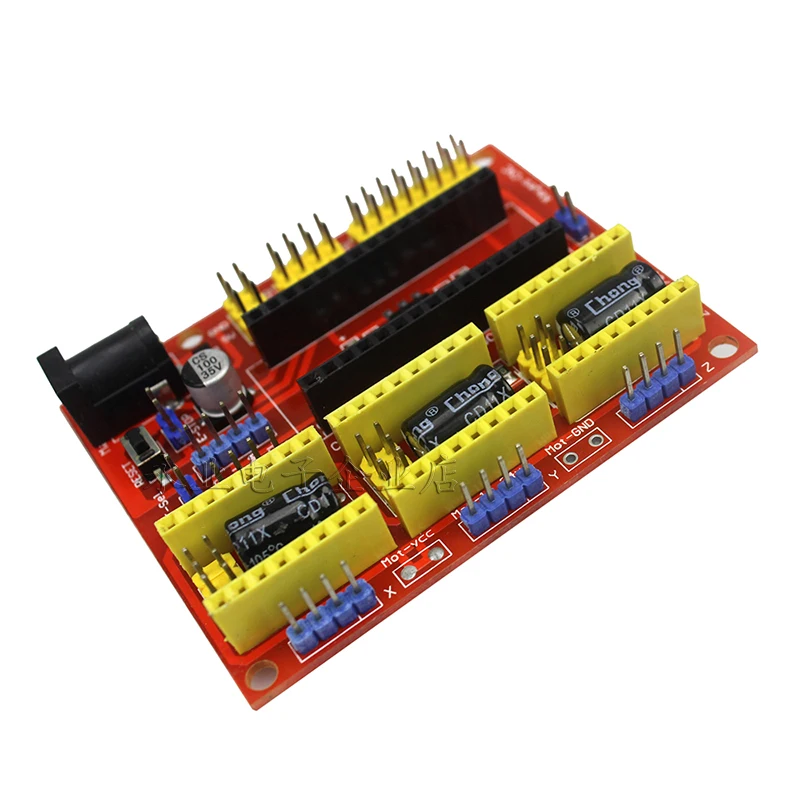 1 комплект ЧПУ Щит v4 гравировальный станок 3DV4 щитка CNC V4 + Nano 3 0 шт. A4988 Reprap Шаговые