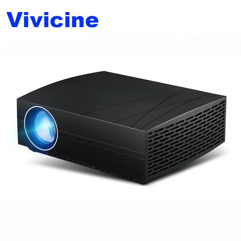 

VIVICINE F20 Home Theater Projector,Option Android 7.1 WiFi BluetoothHD 1080p HDMI USB PC Video Game Projector Beamer