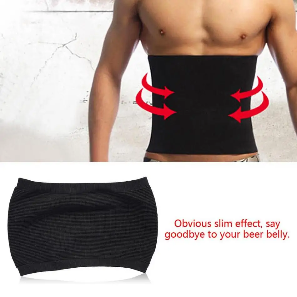 Men Slimming Belt Waist Body Shaper Waist Beer Abdomen Shapewear Belly Trainer Belt Corset Compression Girdle Slimming Bandage