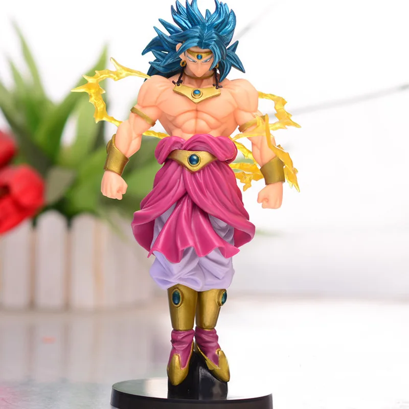 2018 новый 20 см Dragon Ball Z Scultures моделирование Budokai tenkaichi 7 Broly ПВХ фигурка c модель