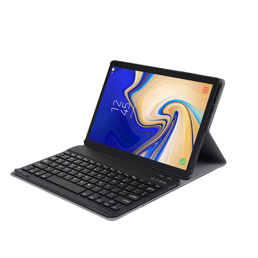  Removable Bluetooth Keyboard Leather Case for Samsung Galaxy Tab A2 10.5 2018 T590 T595 SM-T590 Cov