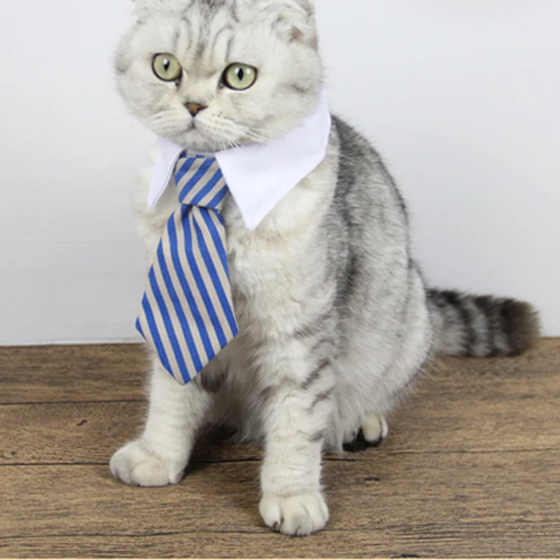 

Dog costume Polyester Plus Cotton Fabric Washable Pet Scarf Bow Ties Shirt Collar Cat Dog Accessories Neck Decorative Supplies