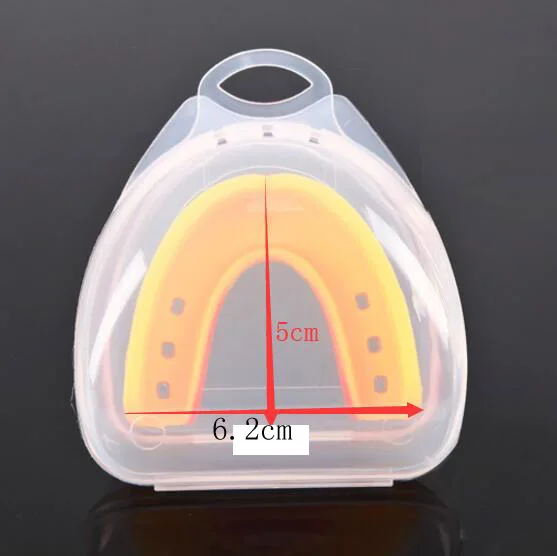 Rubber Sports Rugby Karate Basketball Football Boxing Muay Thai MMA Mouth Guard Teeth Protector Guard Battle Mouthpiece 2018 DEO