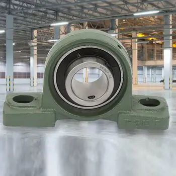 

rodamientos 1PCS UCP207 Pillow Block Bearing Ball Mounted Bearing 2 Bolt Solid Base with Housing bearing housing