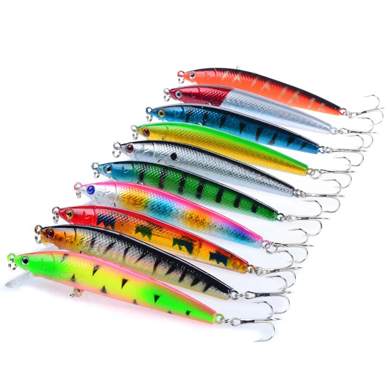 Erchang 8.5 Г 9.5 см Рыболовную Приманку Crankbait Минноу Рыбалка Жесткий Прибалты с Соленой