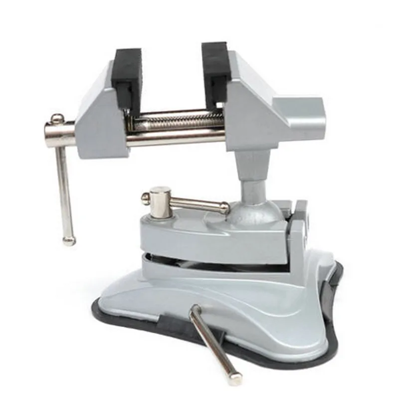 Small Aluminum Table Vise RH 003 Movable Table Vise Rotated 360 Degrees Mini Upscale Visein