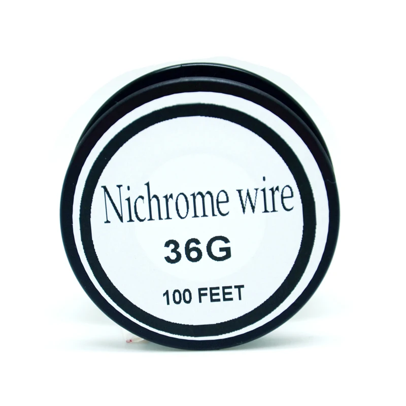 

Nichrome wire 36 Gauge 100FT 0.1mm Cantal Resistance Resistor AWG