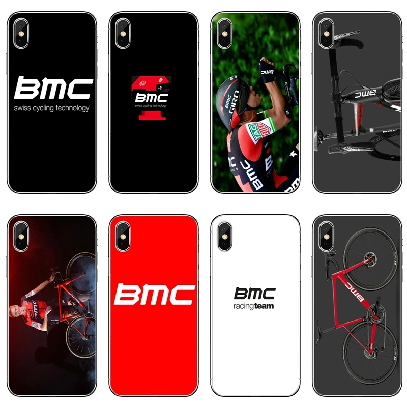 

BMC Racing Cycling Bike Team Logo tpu soft case For Samsung Galaxy A10 A30 A40 A50 A60 A70 Huawei P30 lite pro P Smart Y6 2019