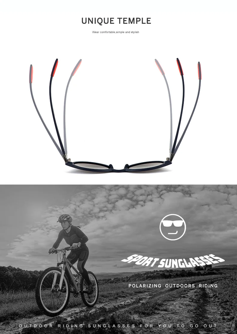 Red Son, модные ультралегкие дизайнерские поляризованные солнцезащитные очки для мужчин и женщин, овальная оправа TR90, круглые солнцезащитные очки, очки для вождения