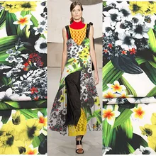 Летняя Новинка шелк креп ткань, шелк тутового шелкопряда текстура, макро креп ткань платье шарфы