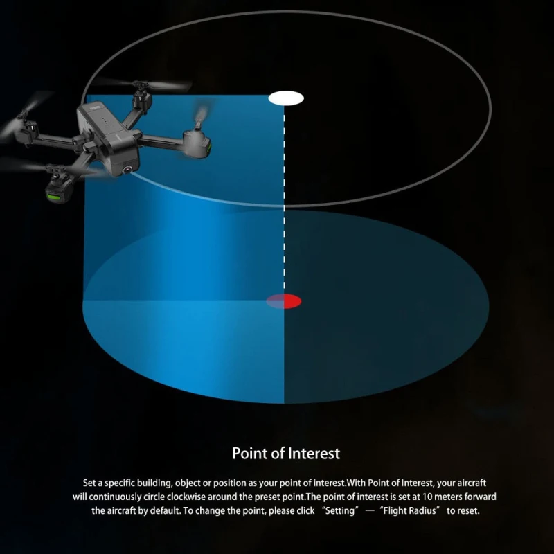 Профессиональный складной gps wifi FPV Радиоуправляемый Дрон 800 м 5G 1080P wifi сервопривод камера gps следуем за мной летная дорожка Радиоуправляемый вертолет модель