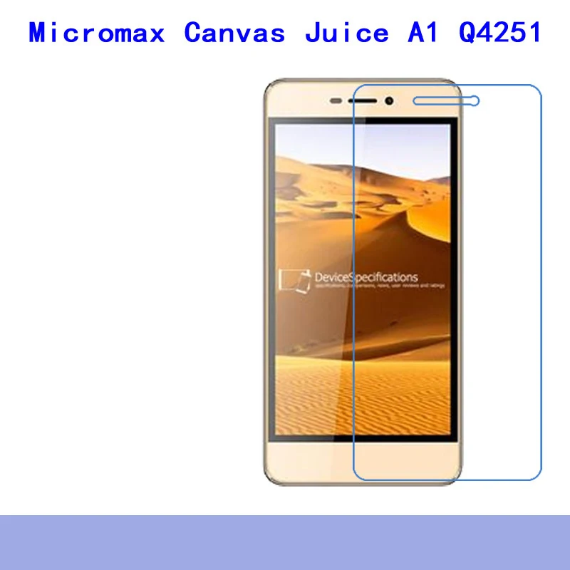 

For Micromax Canvas Juice A1 Q4251 Carbon Fiber 9H Plexiglass Screen Protector