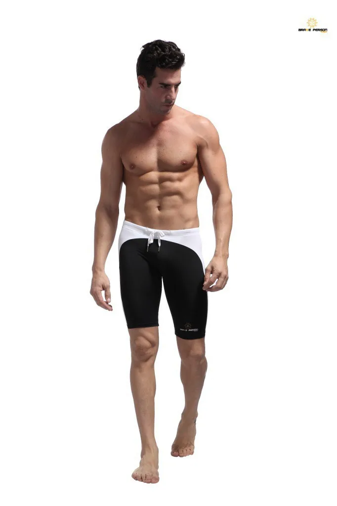 Brave person Брендовые мужские шорты для плавания плавки мужское компрессионное Трико Фитнес мужские пляжные шорты для серфинга низкие мужские плавки