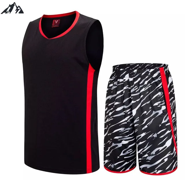 2016 Quick Dry 5XL Camoflage Sports Set Men's Basketball Clothes