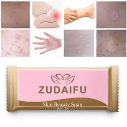 Мини 3 шт Zudaifu условия серы мыло кожи от акне, псориаза Себорея Экзема противогрибковый бани отбеливание мыло шампунь мыло 7 г/шт