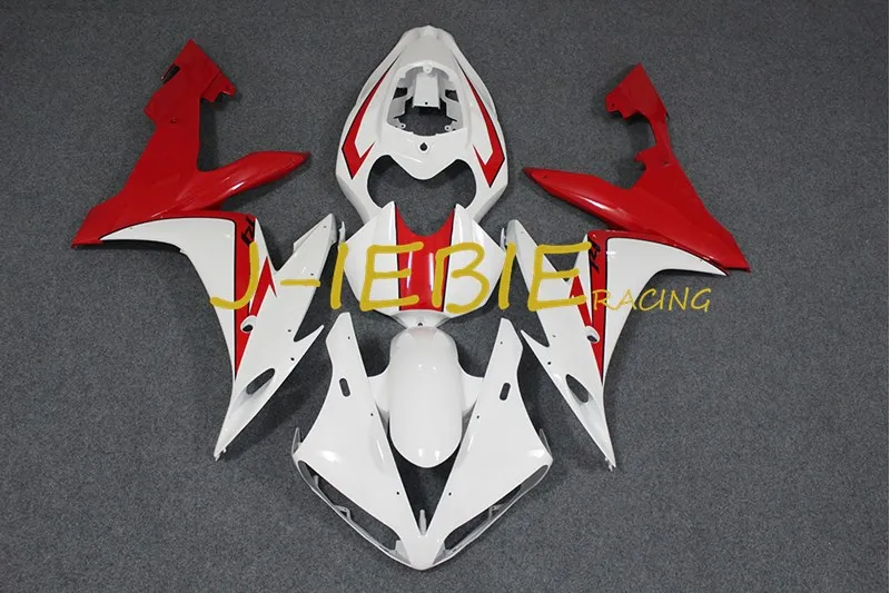 

White red Injection Fairing Body Work Frame Kit for Yamaha YZF 1000 R1 2004 2005 2006